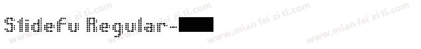 S1idefu Regular字体转换